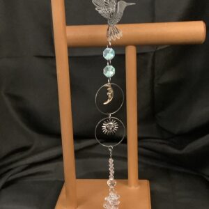 Hummingbird Moon & Sun Serenity Sun Catcher